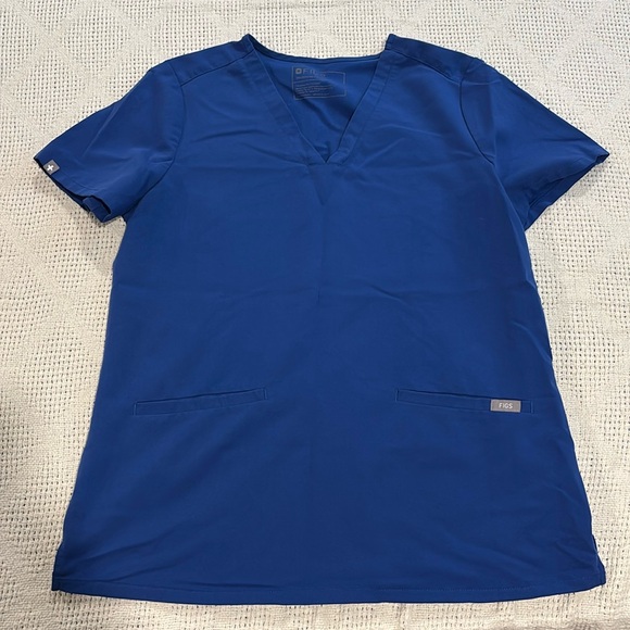 Figs Casma Top in Winning Blue, size S - Picture 4 of 7